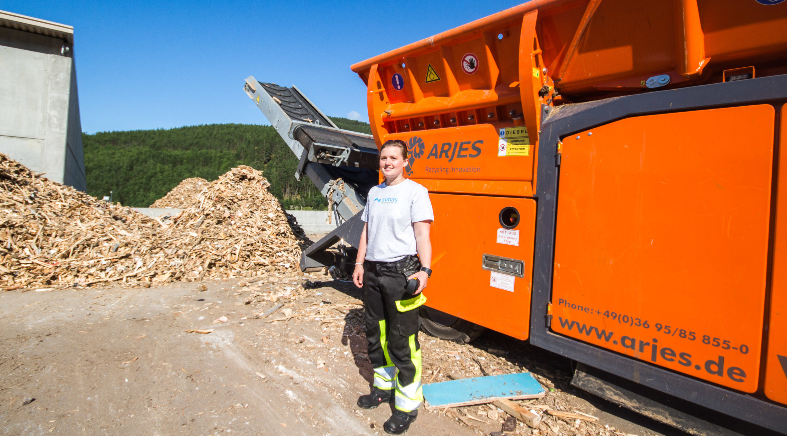 Ynskjer fleire jenter velkomne til anleggsbransjen