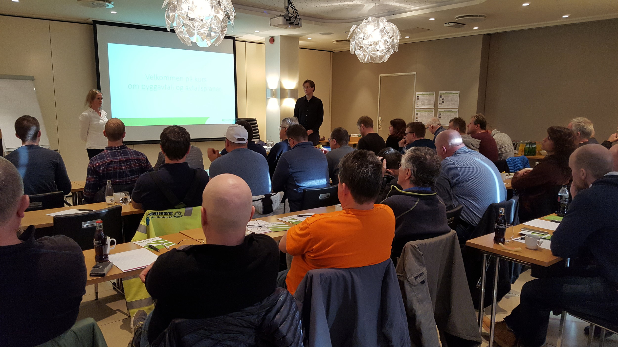 Vel gjennomført kurs om byggavfall og avfallsplanar