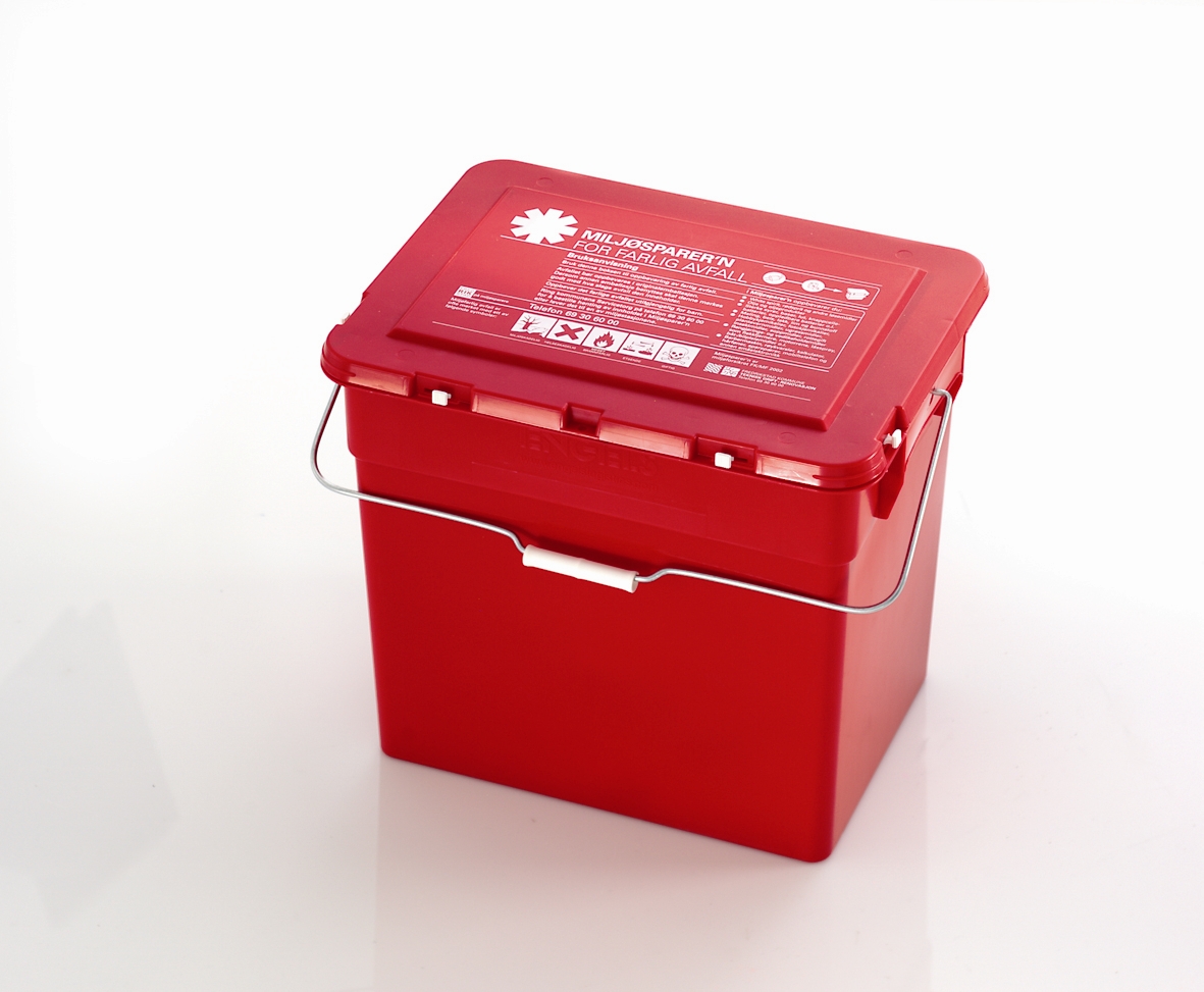 Prøveprosjekt: oppsamlingsboks for farleg avfall