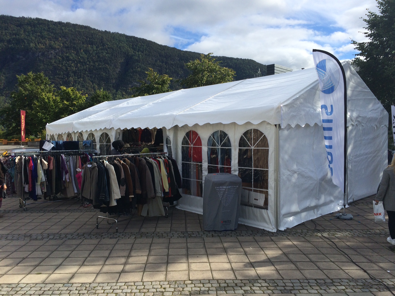 I samarbeid med Fretex