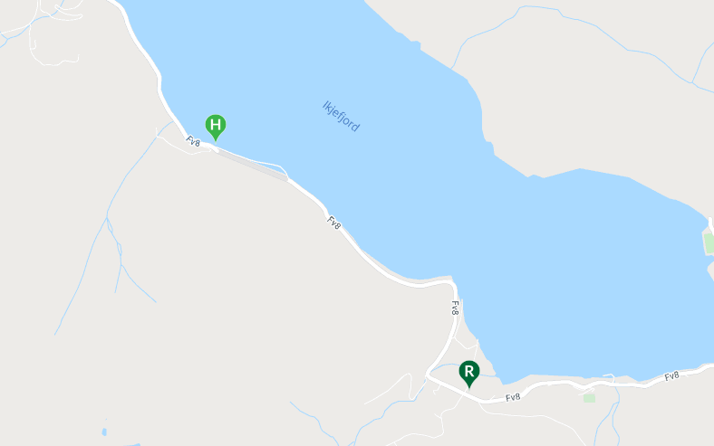 Hytte- og returpunkt i Ikjefjord flytta