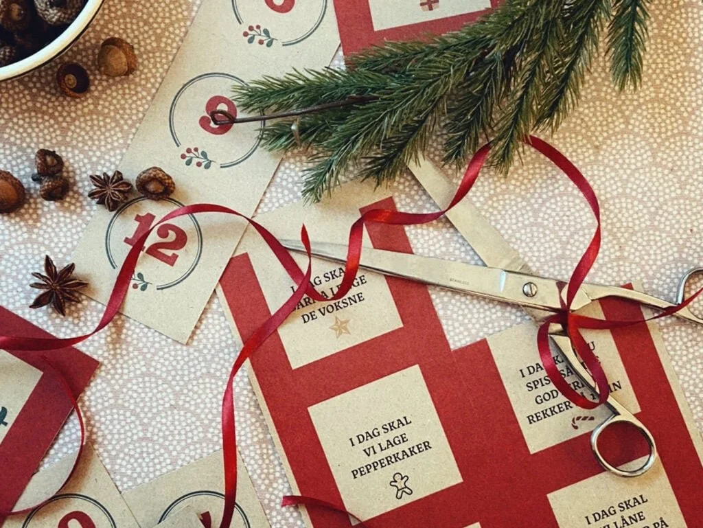 Ein fiks ferdig julekalender for småbarnsfamiliar