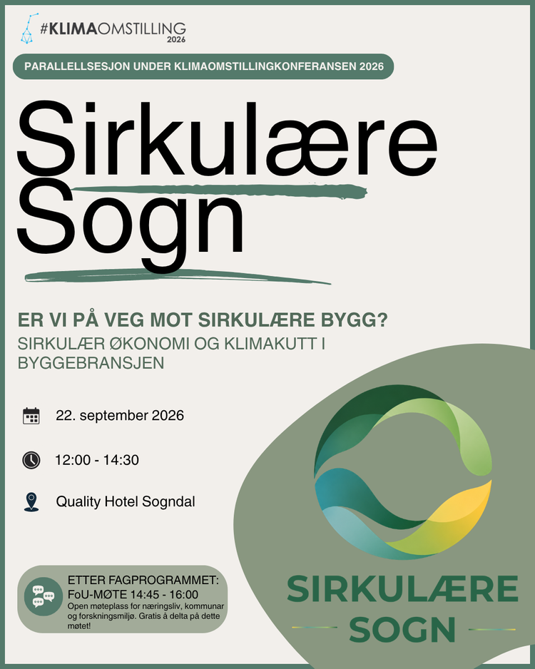 Sirkulære Sogn – saman om betre bruk av ressursane