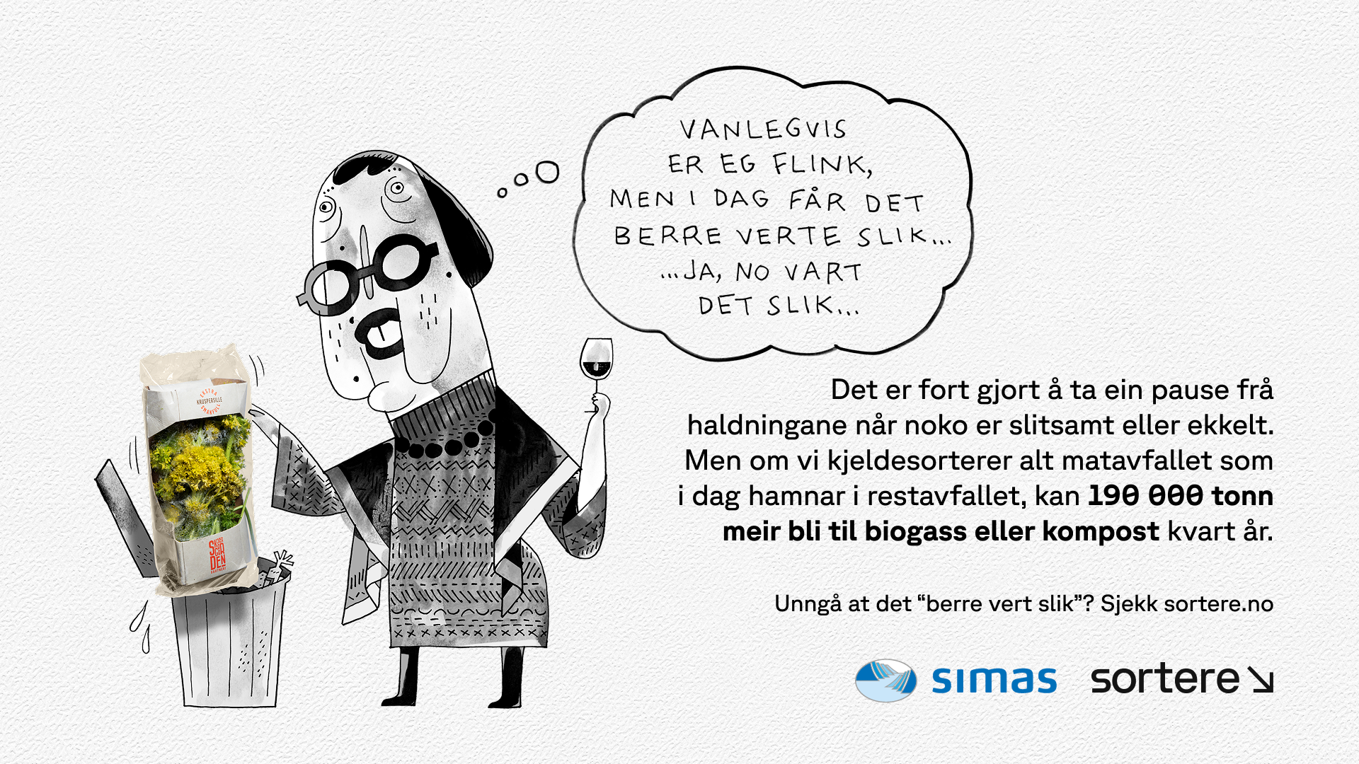 Krafttak mot restavfall – vi er med!