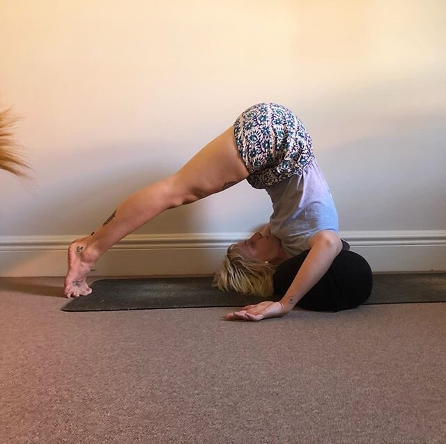 Another inversion I&rsquo;m really enjoying at home. To be honest, this is an inversion I enjoy in my practice on the reg! I remember when I first started with MYC, I mentioned I never practiced any of these asanas because I didn&rsquo;t like them an