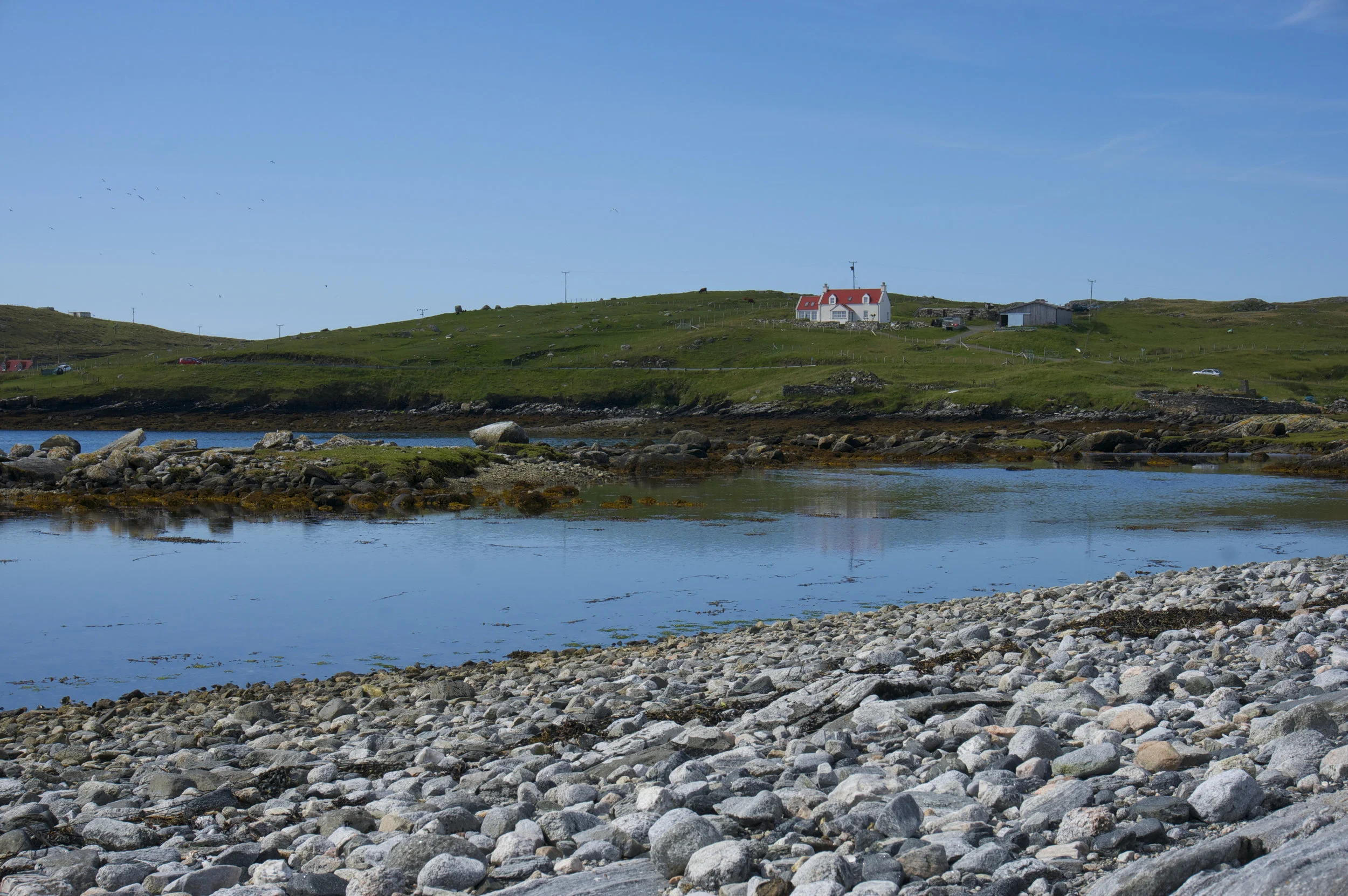 Sunhill on the Isle of Berneray, Outer Hebrides.