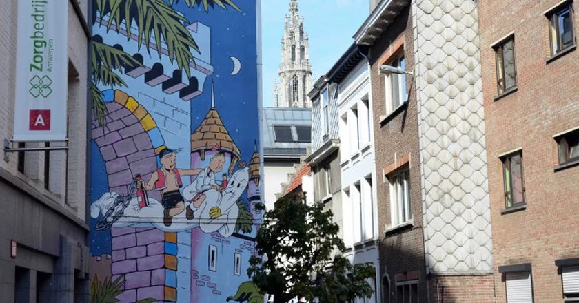 Wist je dat? Did you know? - Comic wall 
