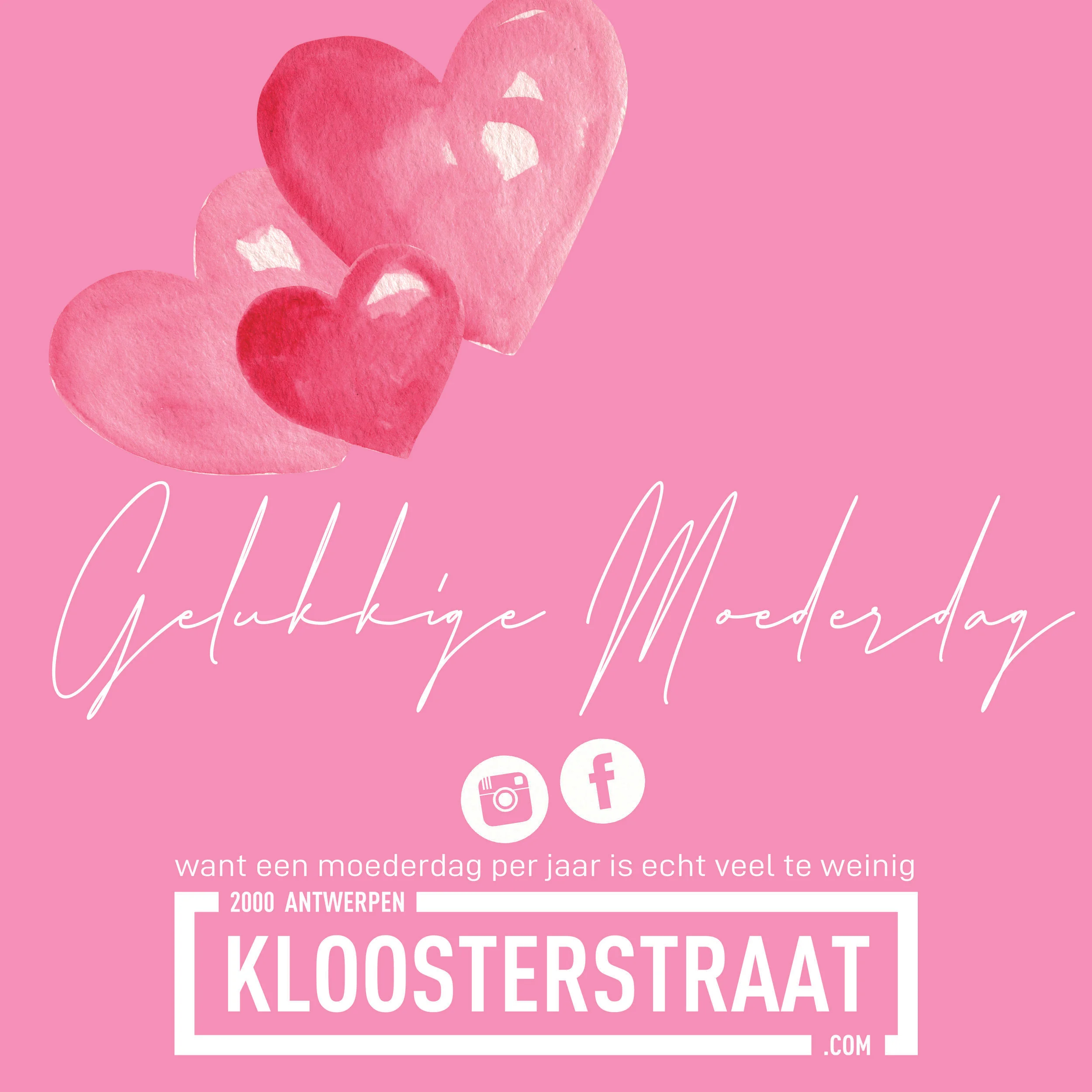 Gelukkige moederdag! 