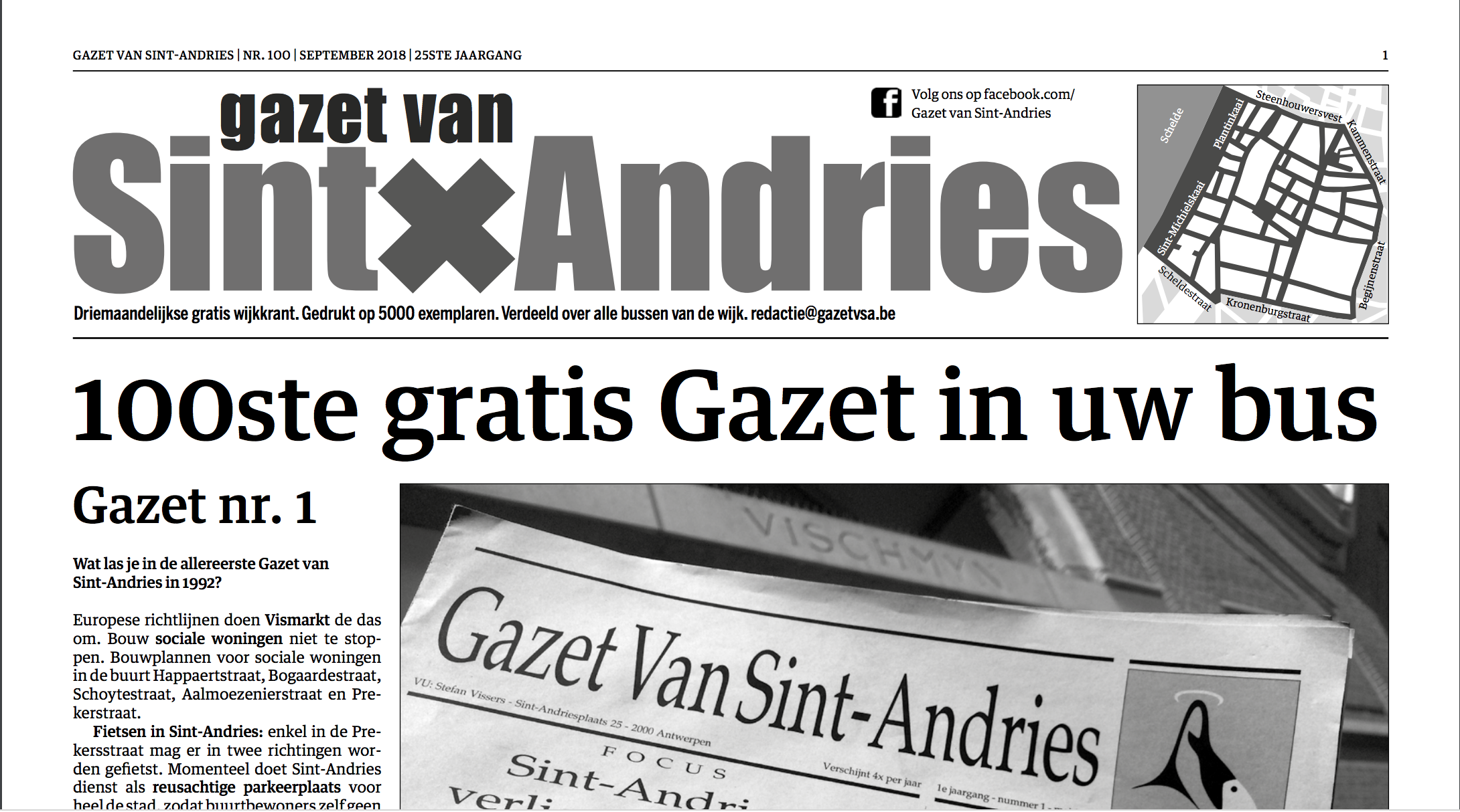 De nieuwste Gazet van Sint-Andries is uit!!