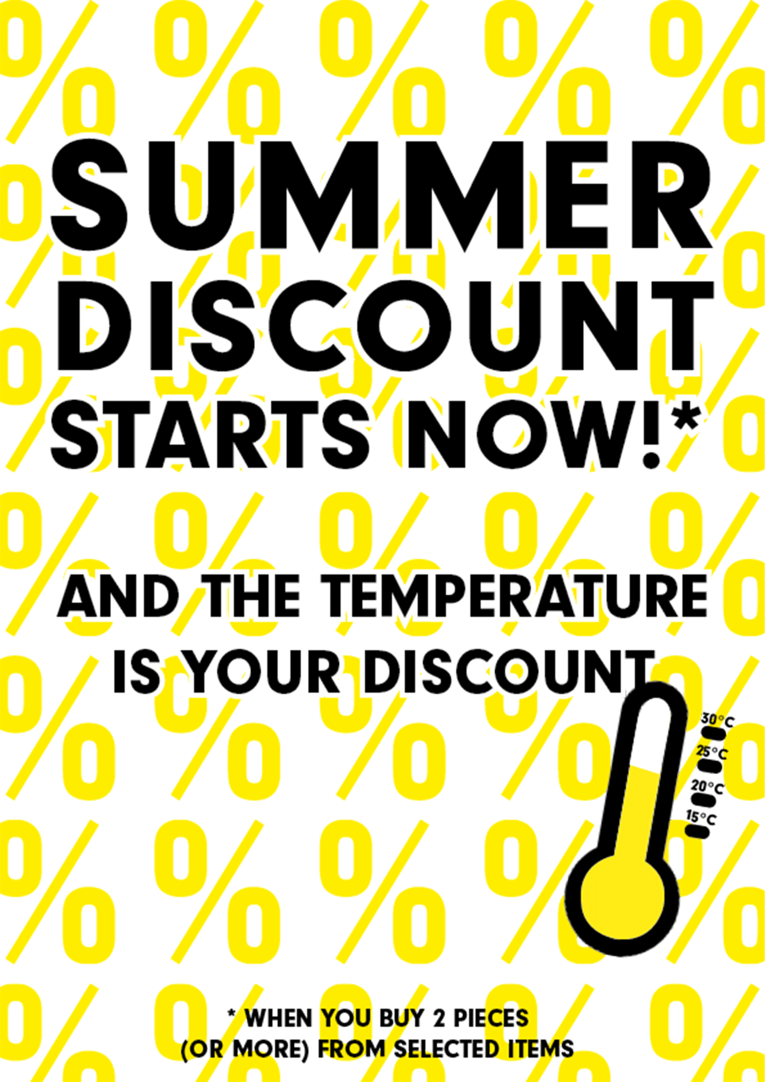 SUMMER DISCOUNT STARTS NOW! 🔥@Your Store Antwerp