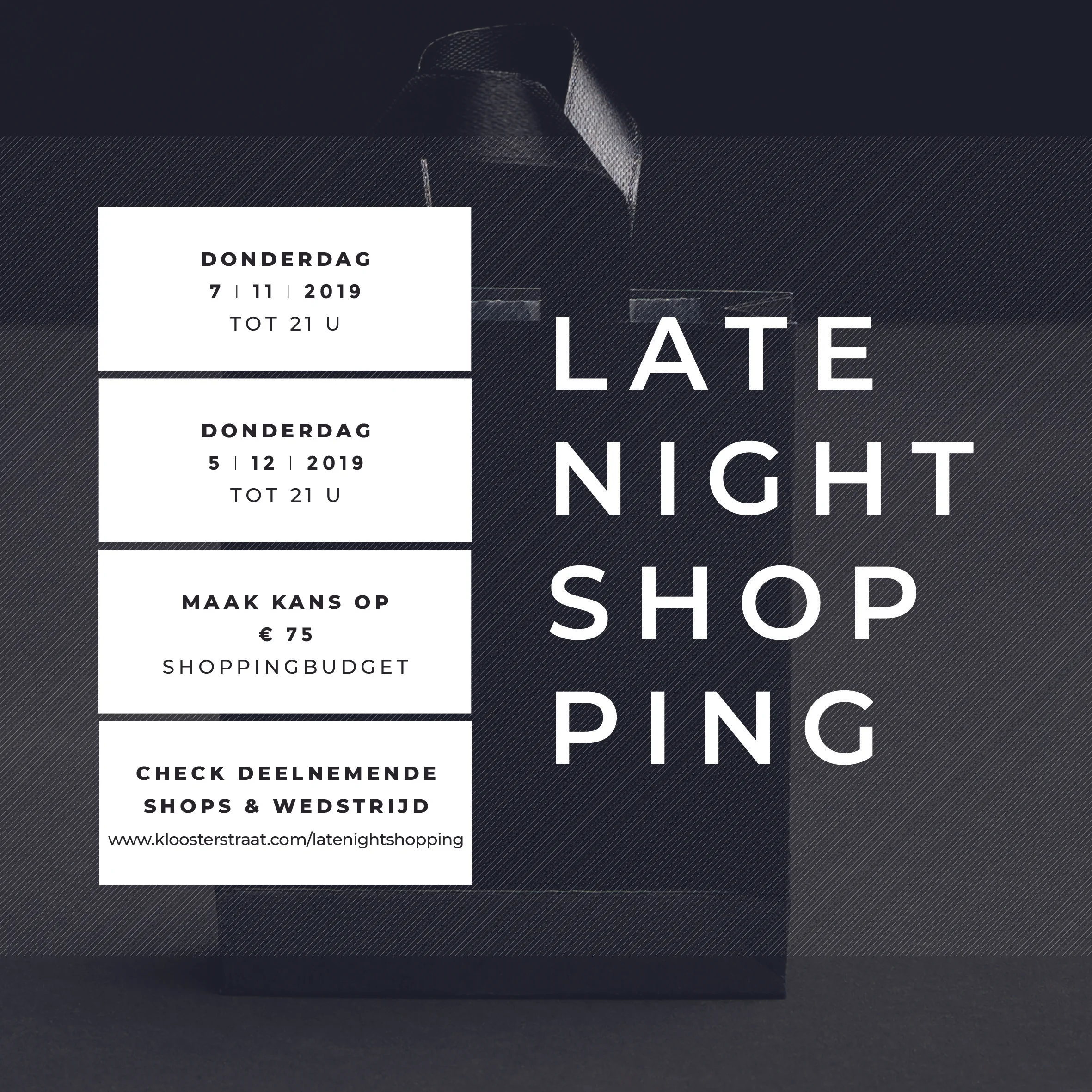 Kloosterstraat Late Night Shopping! 