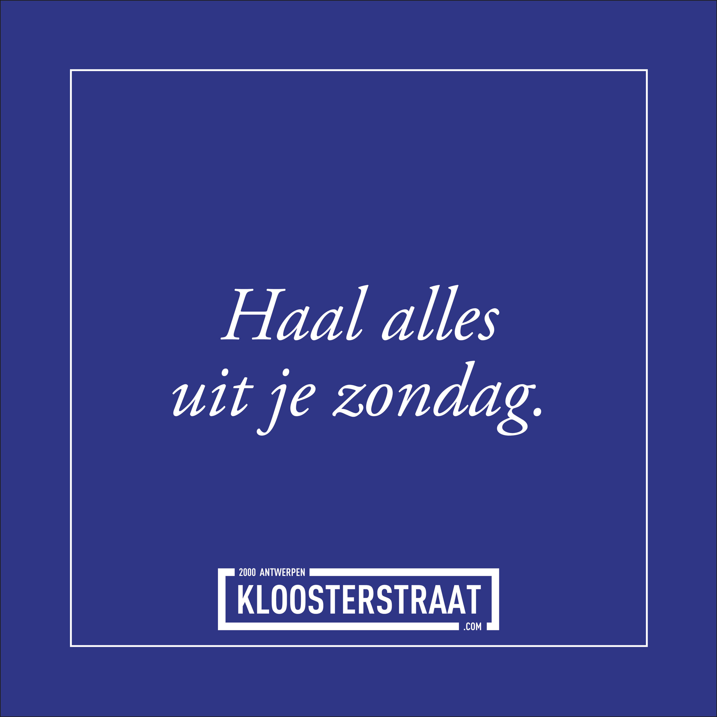 Wij maken het extra gezellig! 