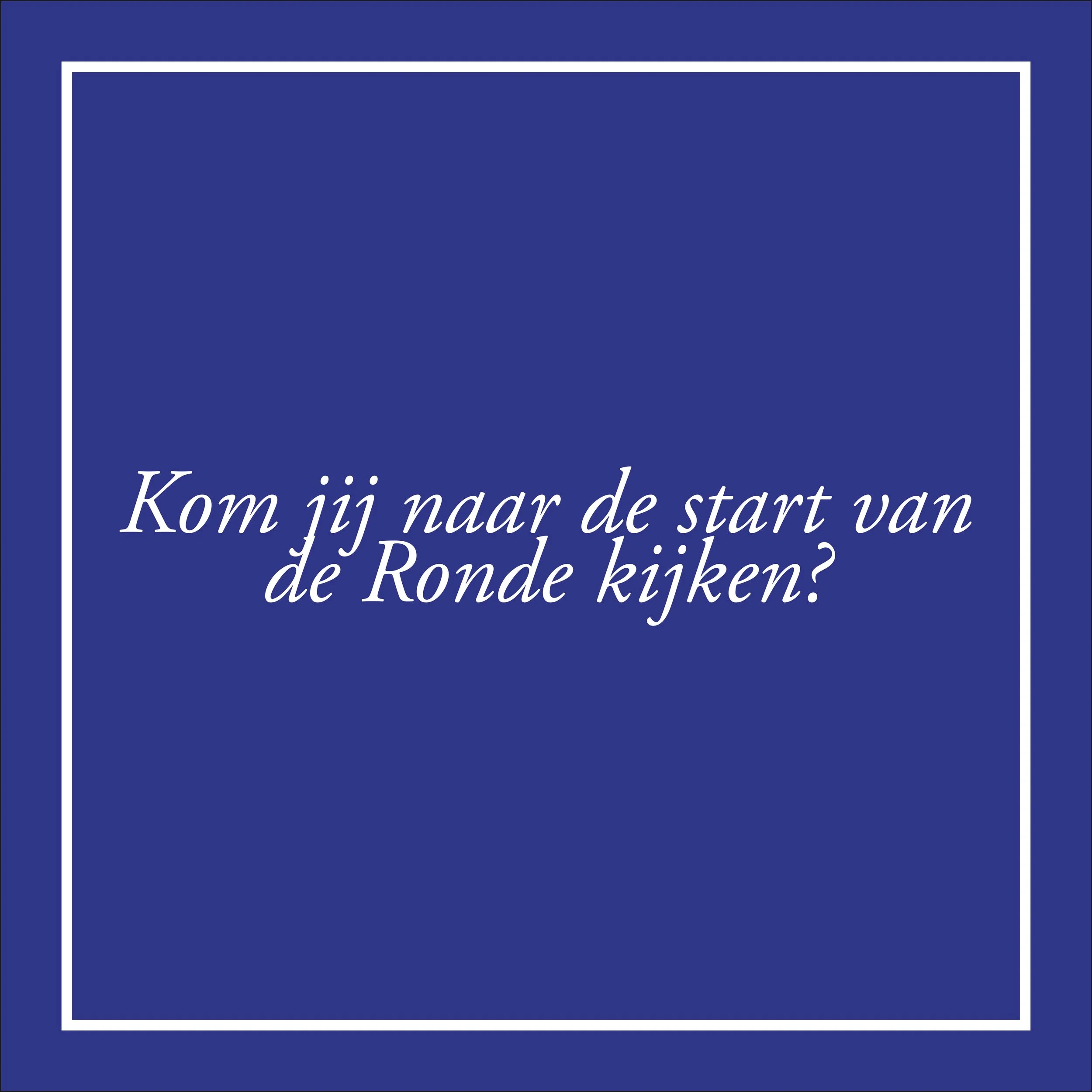 Klaar voor de Ronde van Vlaanderen? 