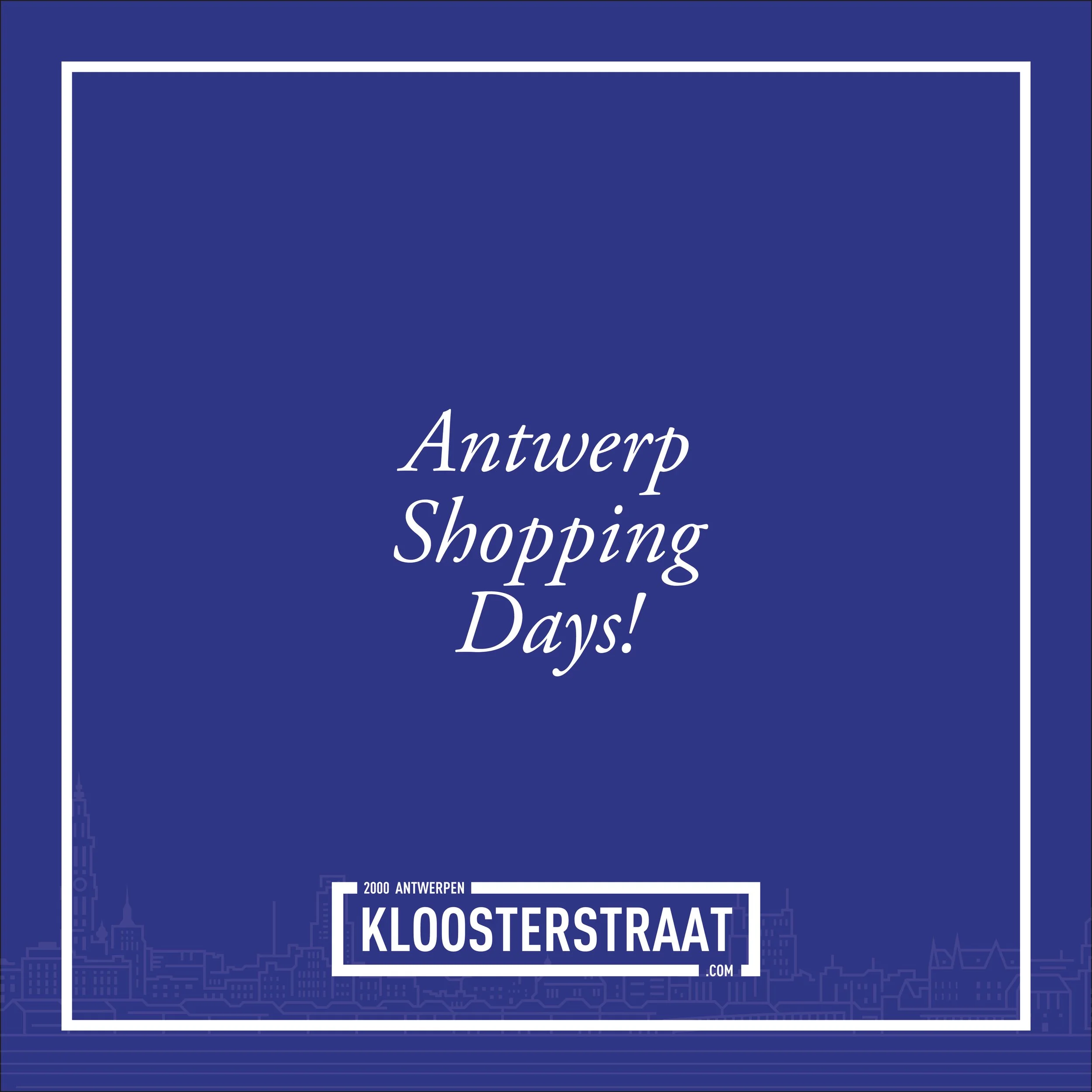 Klaar voor de Antwerp Shopping Days? 