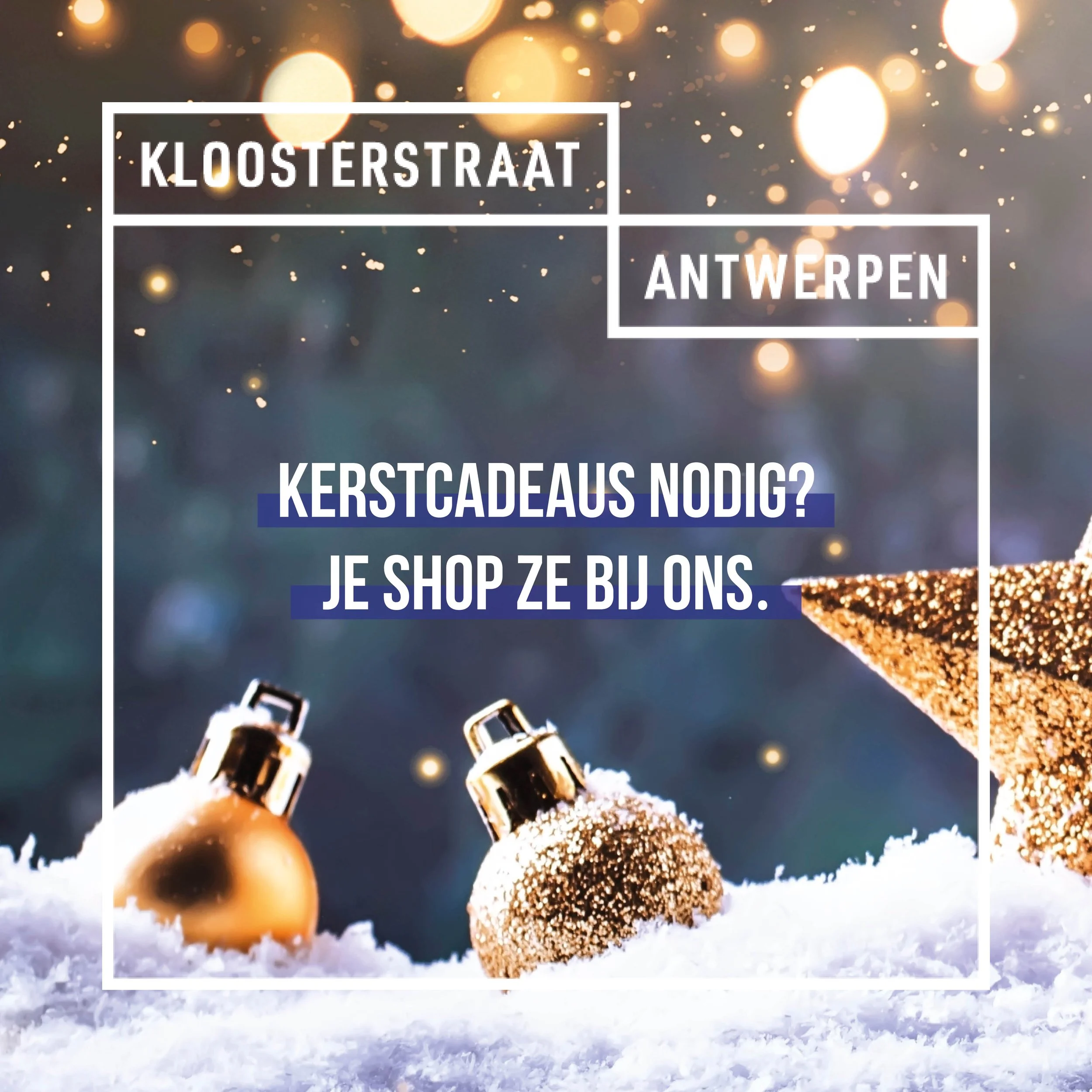 Nog op zoek naar kerstcadeautjes? Je vindt ze bij ons! 