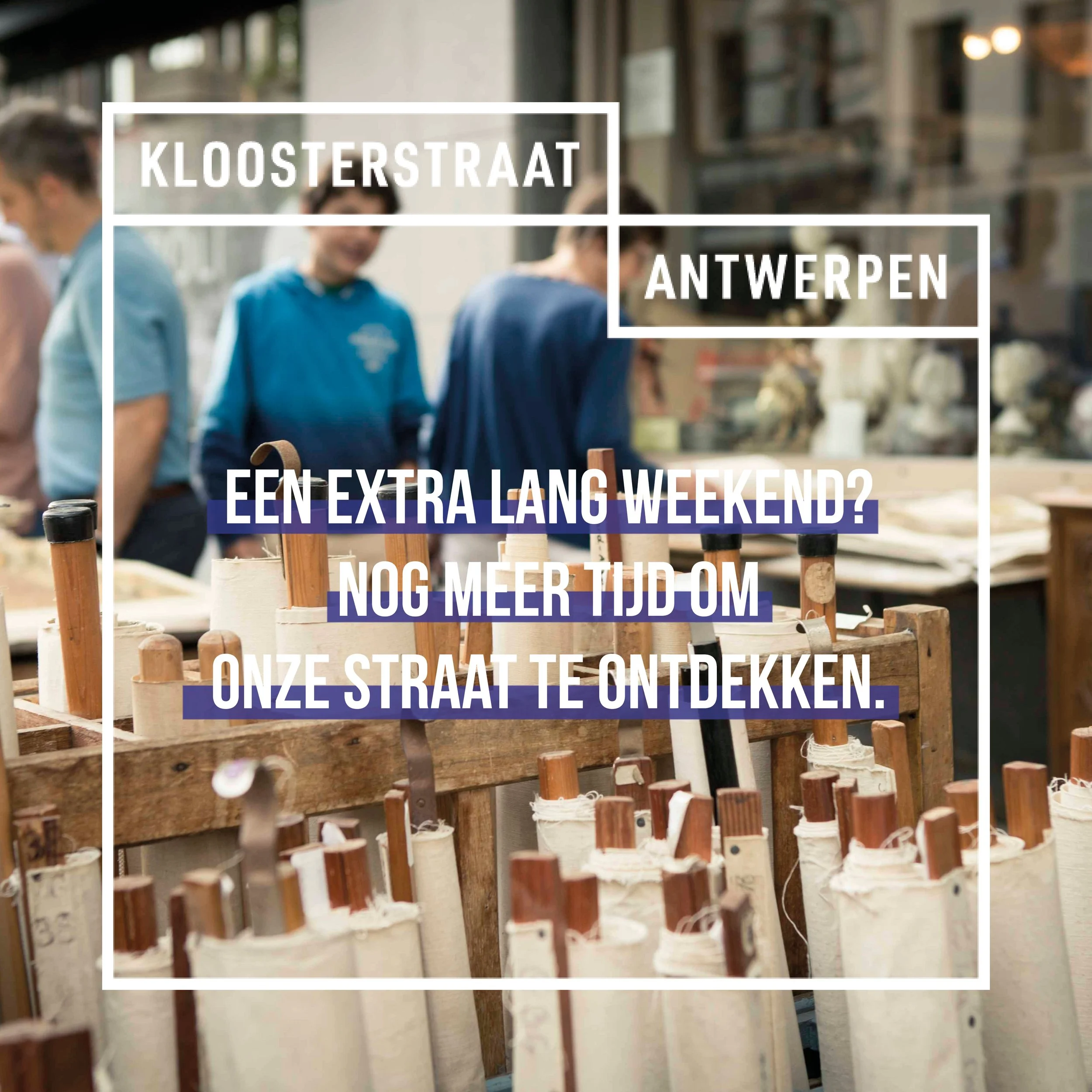 Verlengd weekend? Da's nog meer tijd om onze straat (her)ontdekken. 