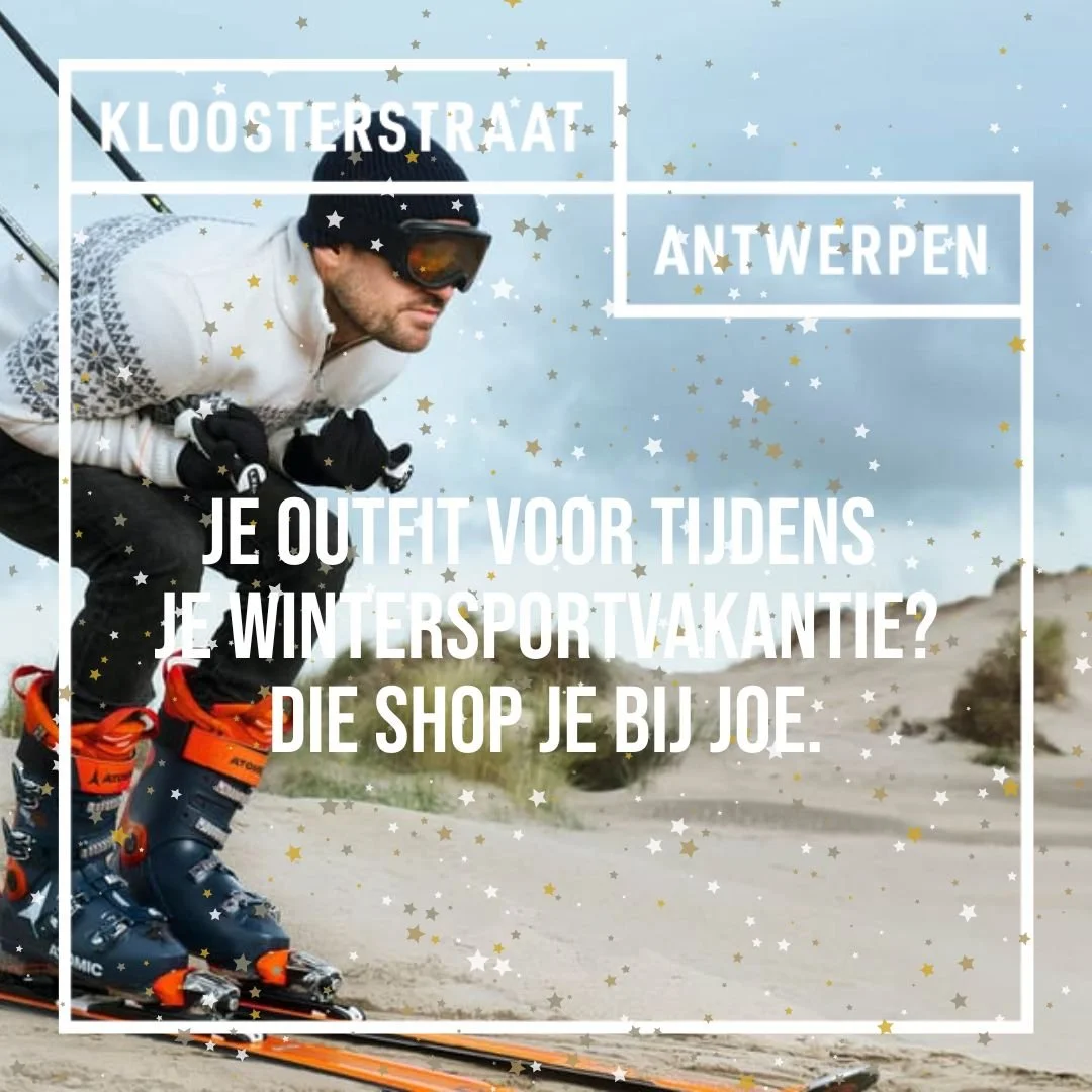 Joe snow is terug! De collectie voor tijdens je wintersportvakantie. 