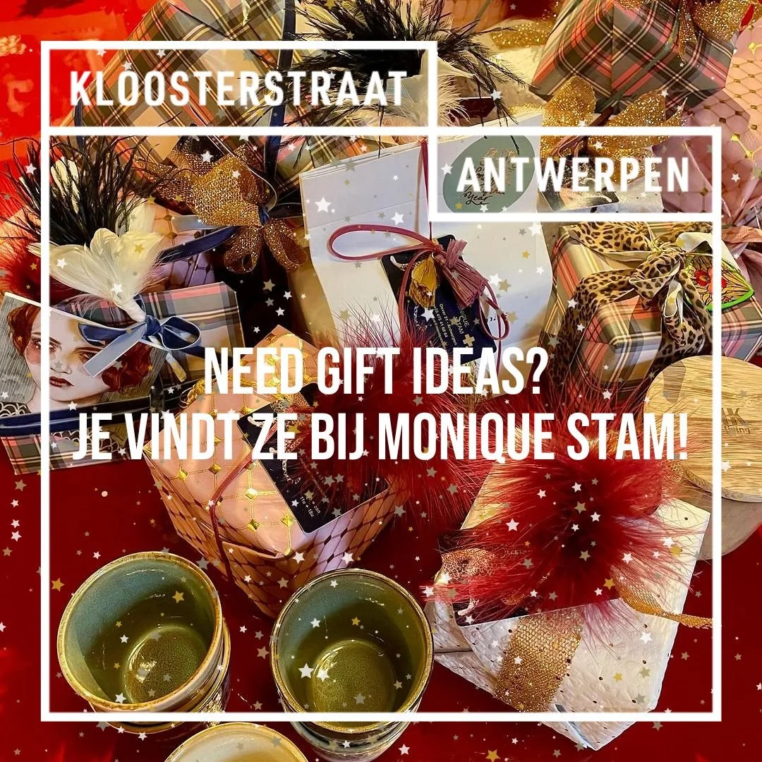 Nog op zoek naar een cadeautje? Je vindt ze bij Monique stam. 