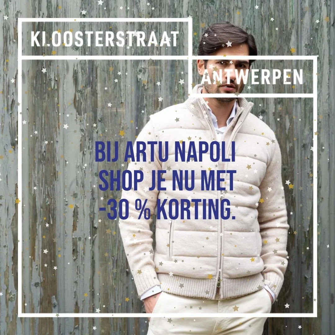 Bij Artu Napoli shop je nu met -30% korting op zowel dames -als herencollectie. 