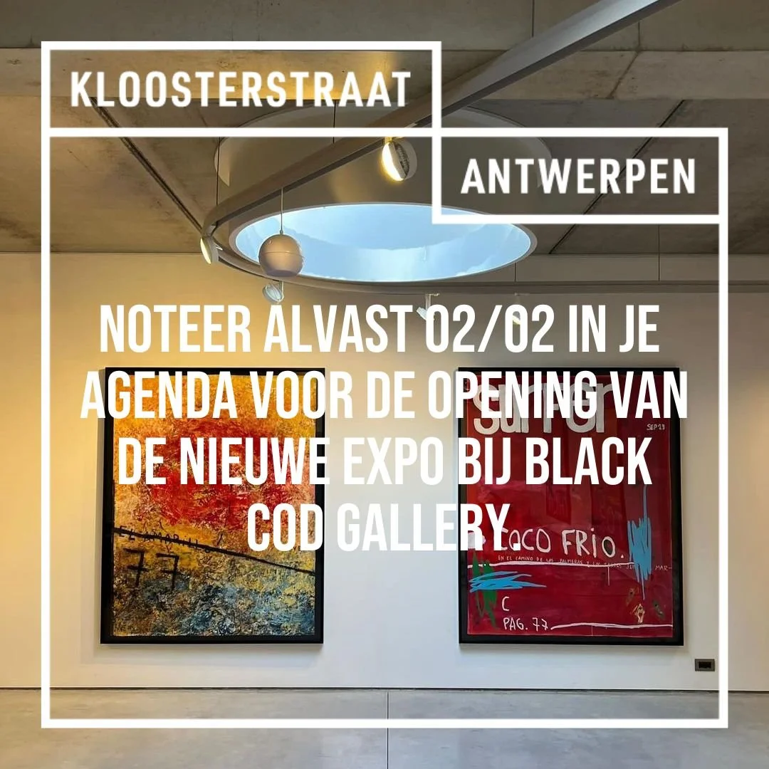 Nieuwe expo bij Black Cod Gallery! 
