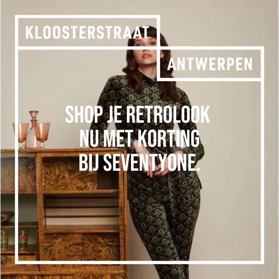 Shop je retrolook met korting bij SeventyOne.