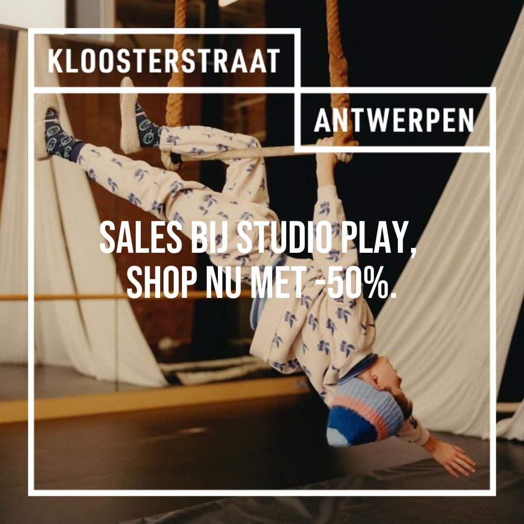 Shop nu met -50% korting tijdens de sale bij Studio Play. 