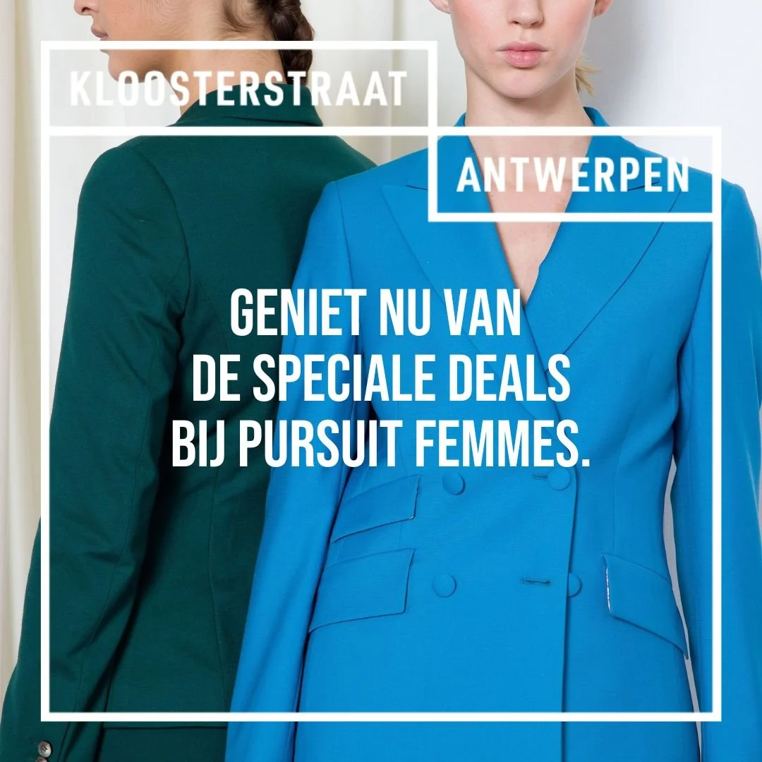 Geniet in januari van speciale deals bij Pursuit Femmes.