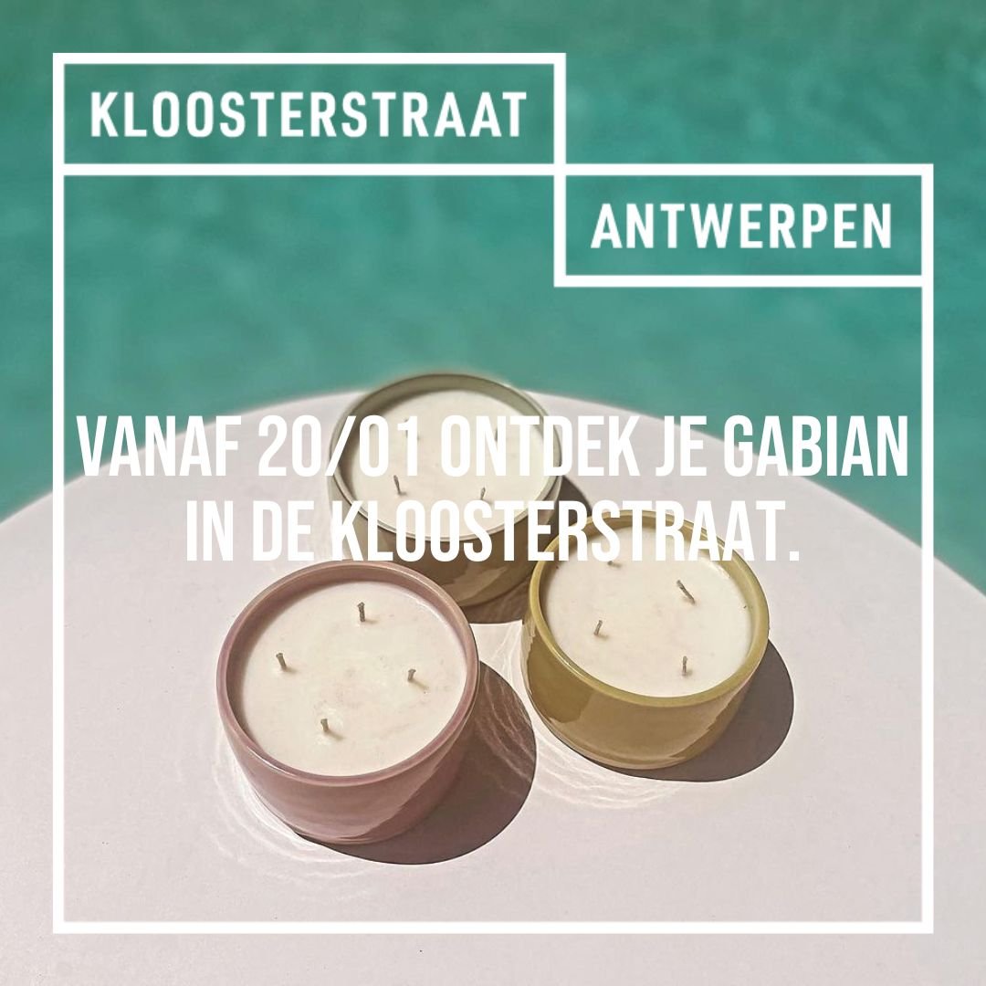 Vanaf 20/01 ontdek je Gabian in onze straat.