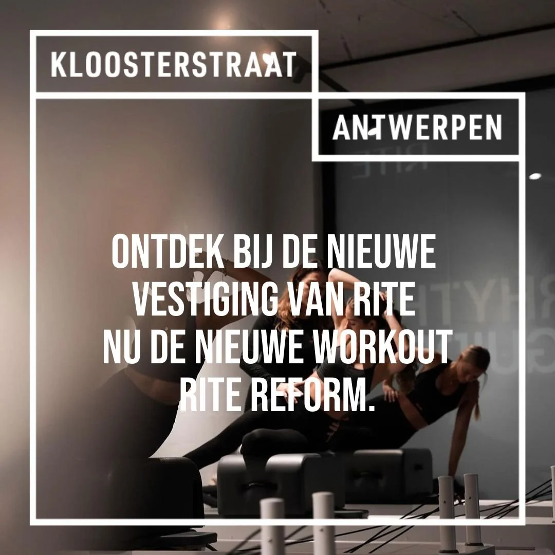 Ontdek de nieuwe workout Rite Reform in de nieuwe vestiging van Rite.
