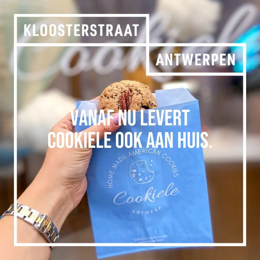 Cookiele levert nu ook bij je thuis.