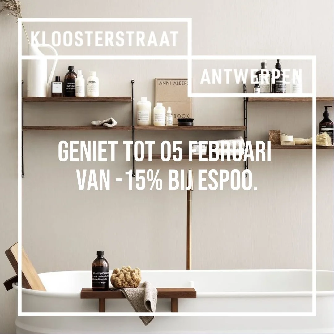 Geniet nu van -15% korting bij Espoo.