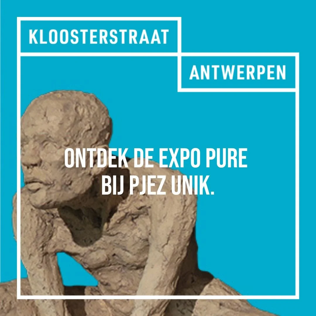 Ontdek de expo Pure bij Pjez Unik nog tot 25 maart.