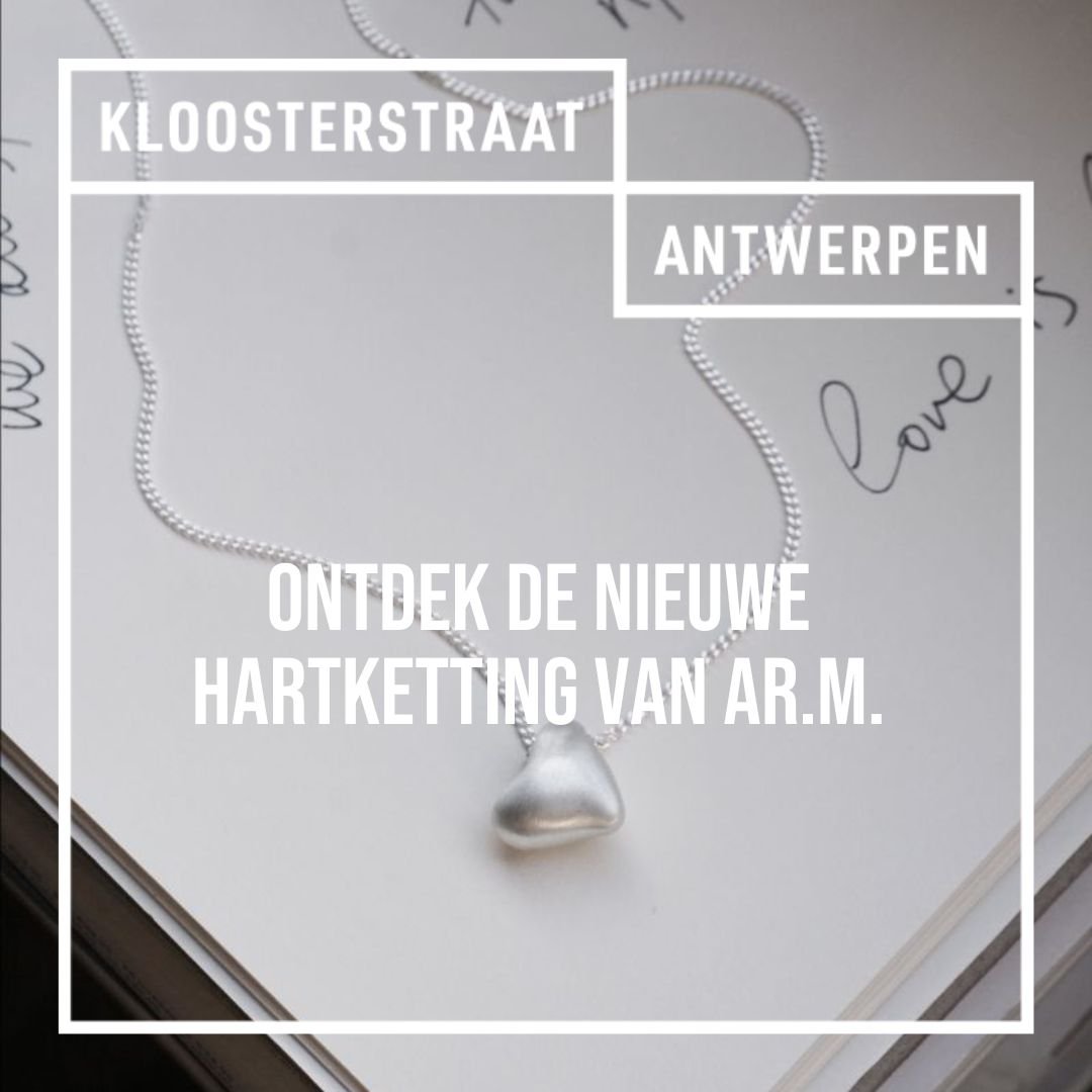 Ontdek het nieuwe heart necklace van AR.M Studio. 