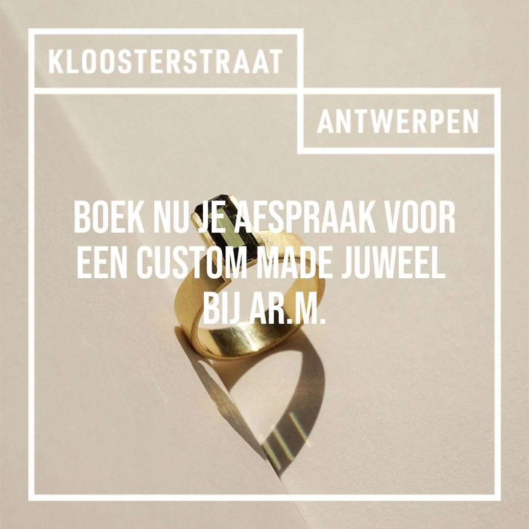 Boek nu je afspraak voor een custom made juweel bij AR.M.