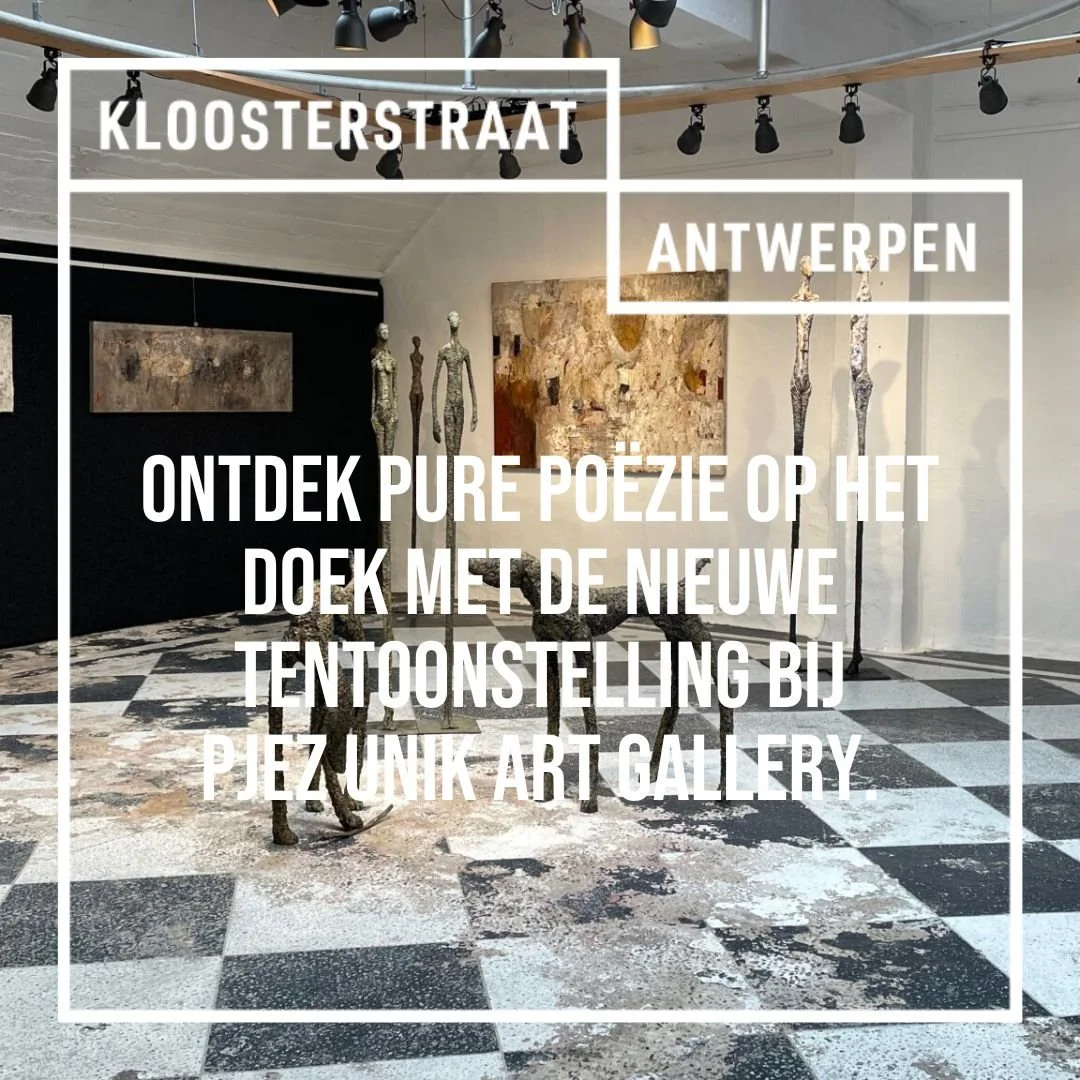 Ontdek pure poëzie op het doek bij Pjez Unik!