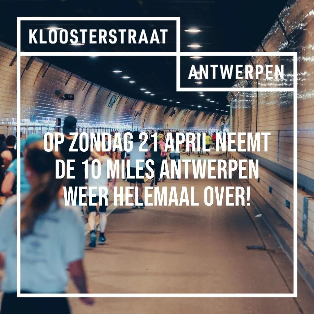 Het grootste loopfeest van België: de Antwerp 10 miles op zondag 21 april!