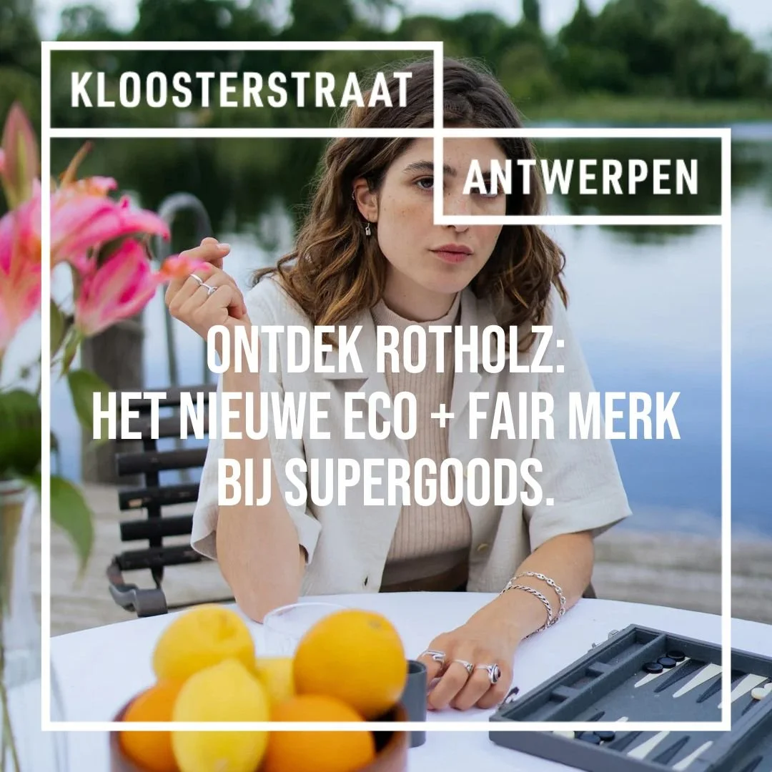 Ontdek Rotholz: het nieuwe stijlvolle eco + fair modemerk voor hem en haar bij SuperGoods.