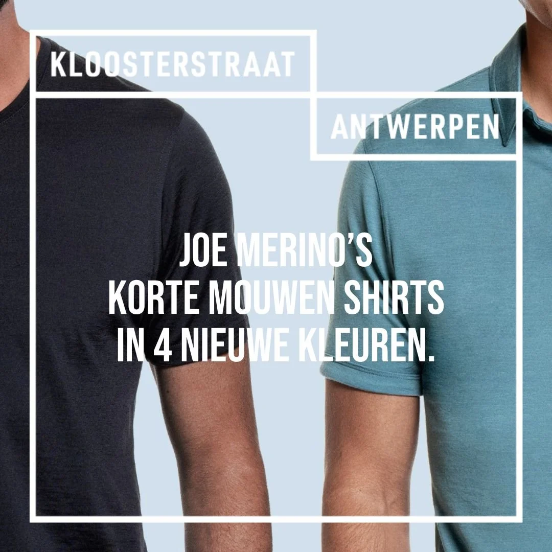 Ontdek de nieuwe kleuren voor korte mouwen shirts bij Joe Merino.