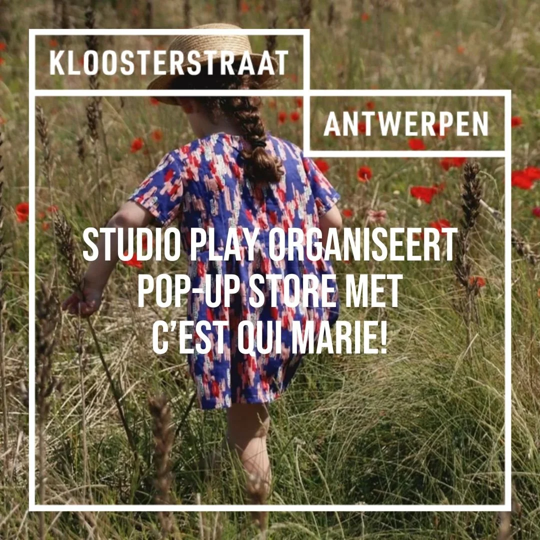 C’est qui Marie meets Studio Play tijdens Pop-up Store.