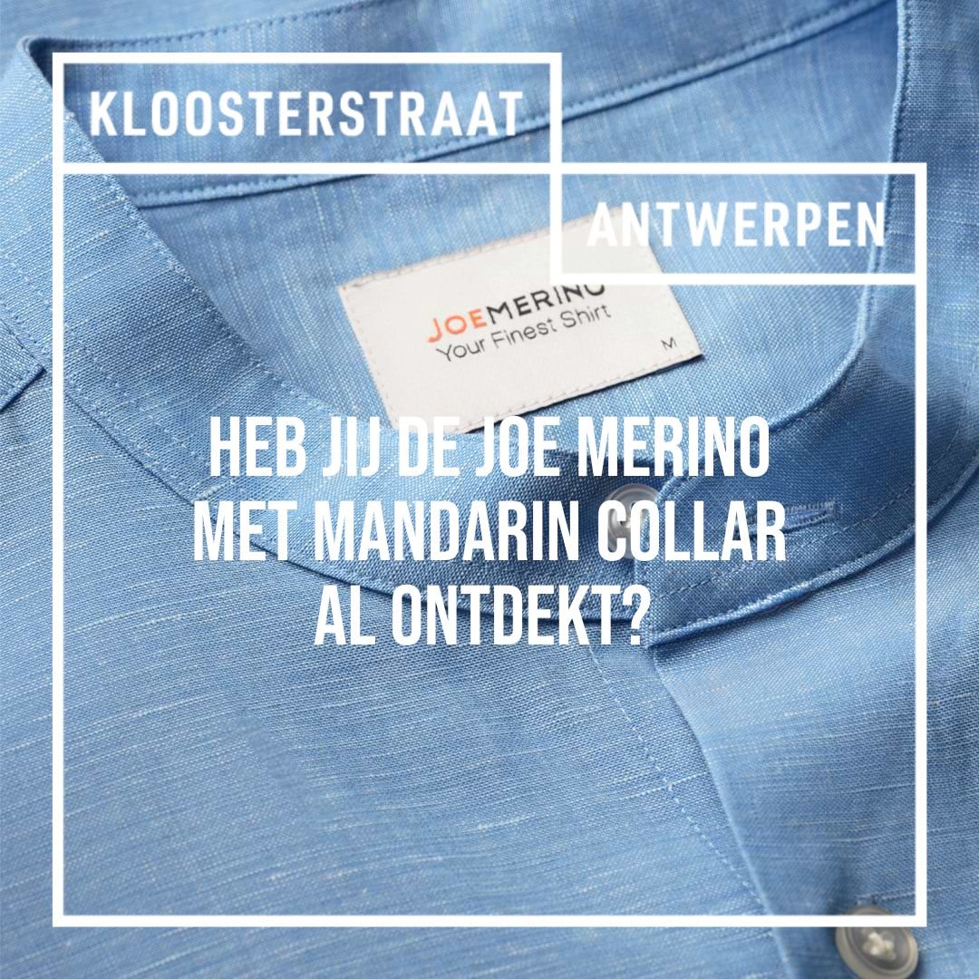Het perfecte zomerhemd voor hem? Je vindt het bij Joe Merino. 