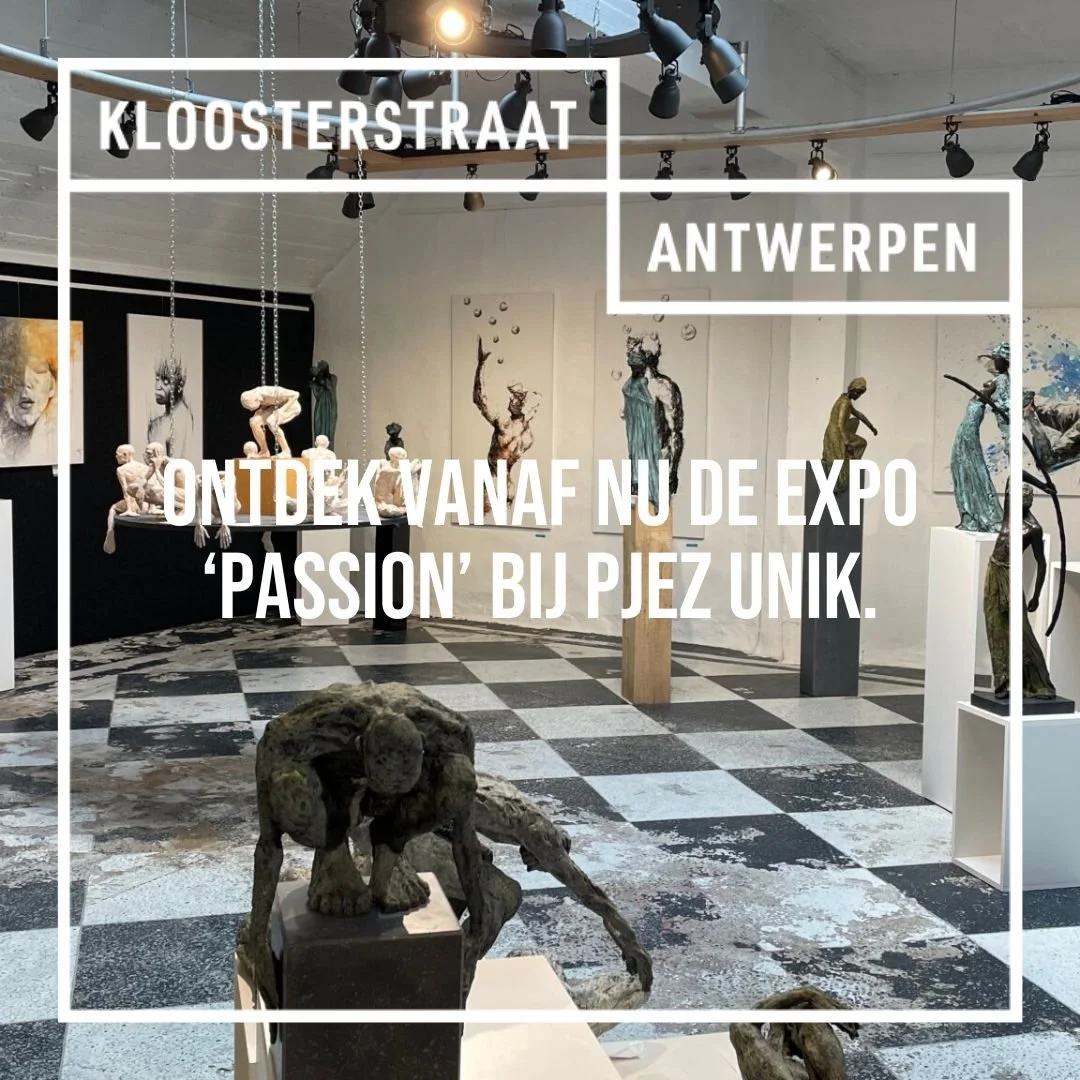 Vanaf nu ontdek je de expo ‘Passion’ bij Pjez Unik.