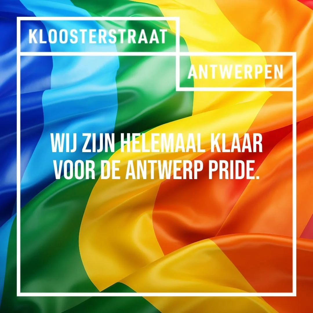Wij zijn helemaal klaar voor Antwerp Pride. jij ook?