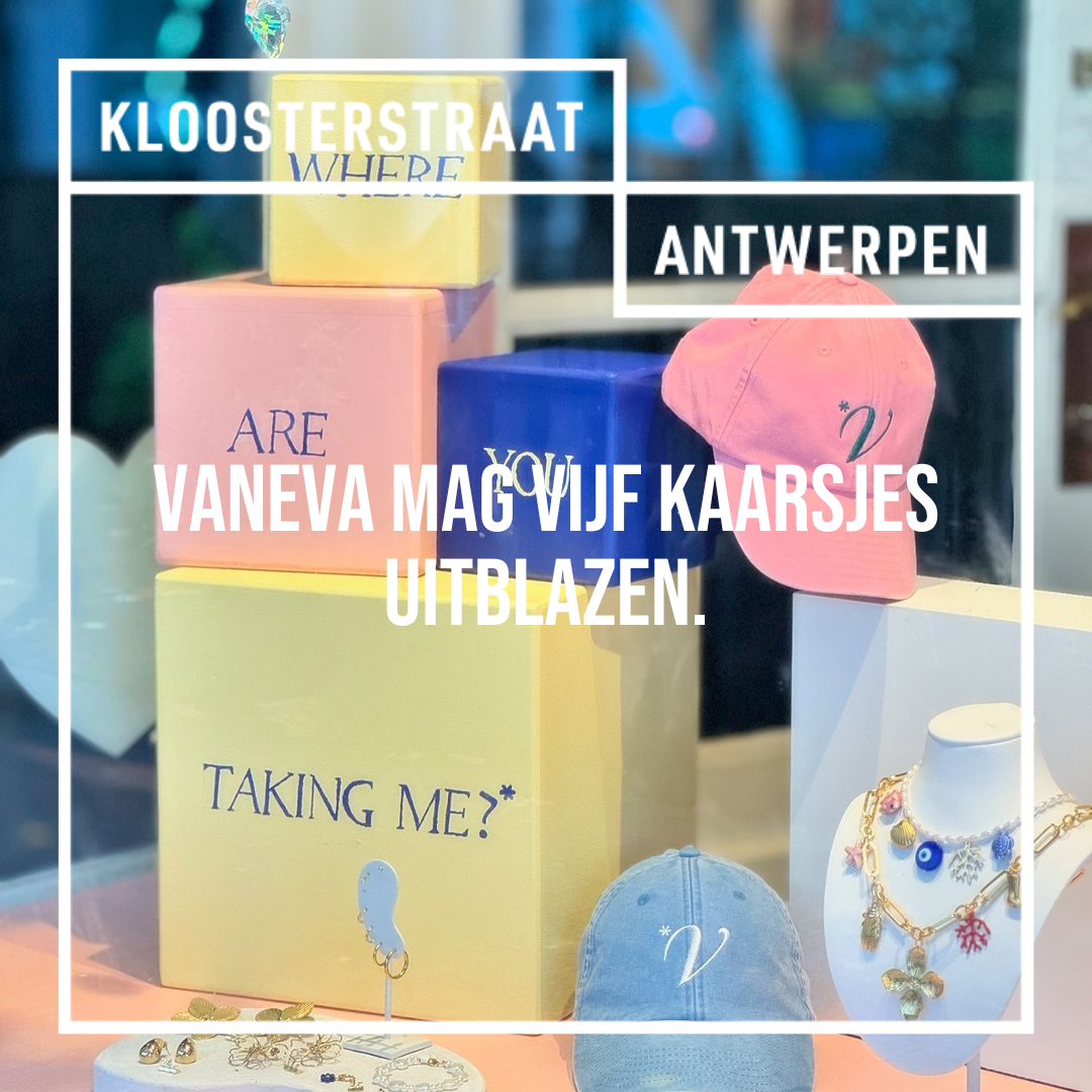 Vier mee vijf jaar VANEVA in de Kloosterstraat.