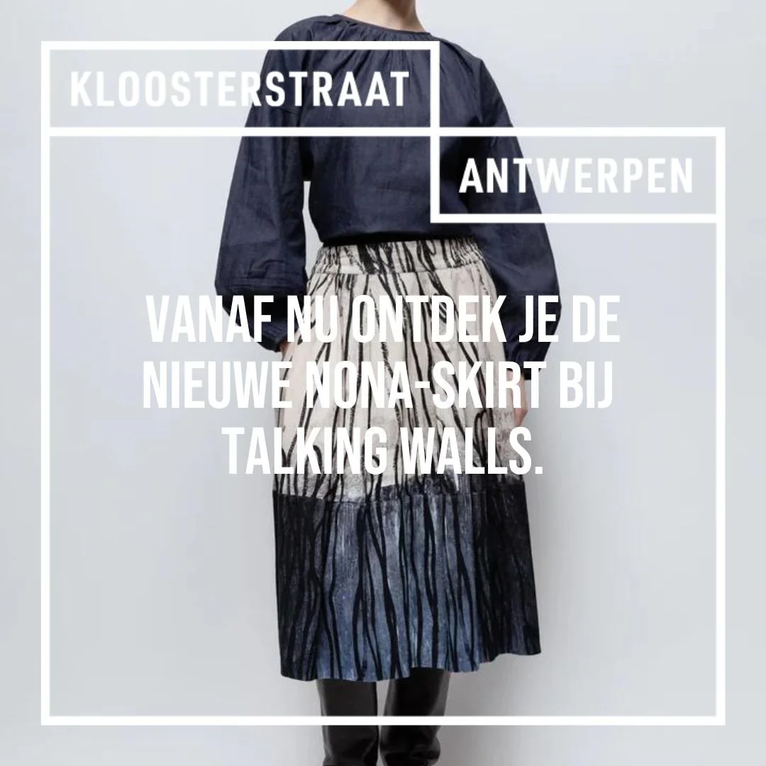 Ontdek nu de nieuwe Nona-rok bij Talking Walls.