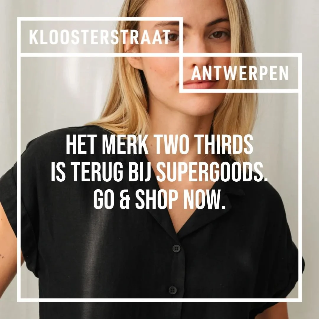 Two thirds is terug bij Supergoods.