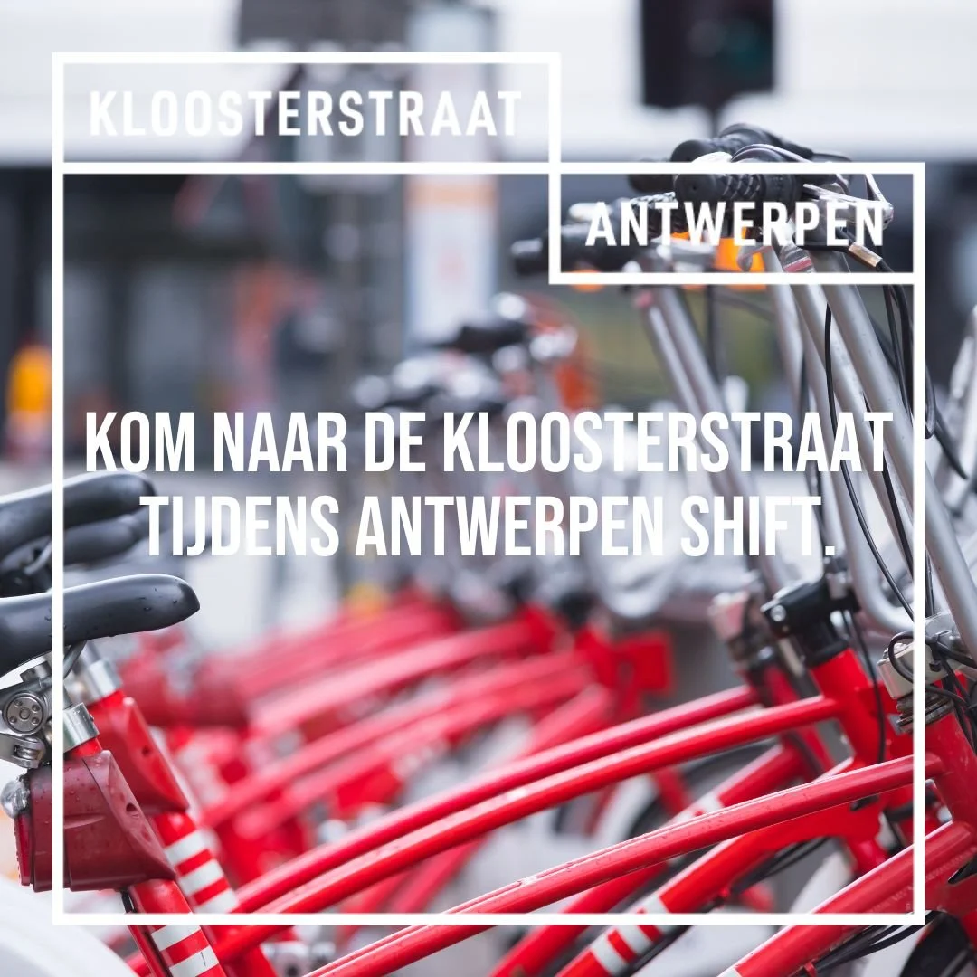 Ontdek onze straat op een nieuwe manier tijdens Antwerpen Shift. 