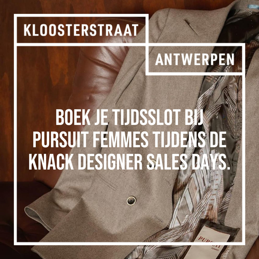 Knack Designer Sales Days bij Pursuit Femmes