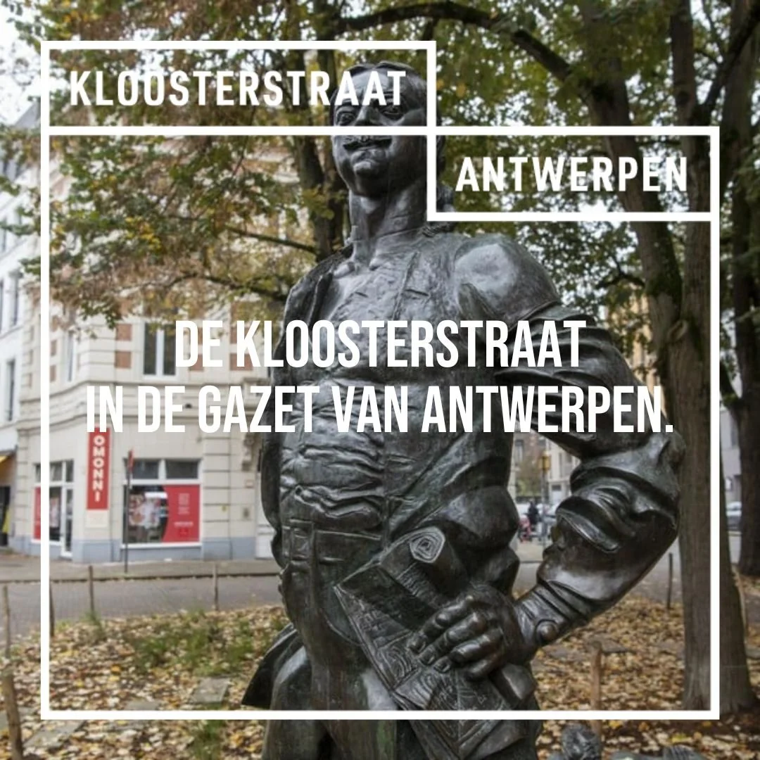 Ook de Gazet Van Antwerpen vond de weg naar onze straat. Lees de buurtreportage.