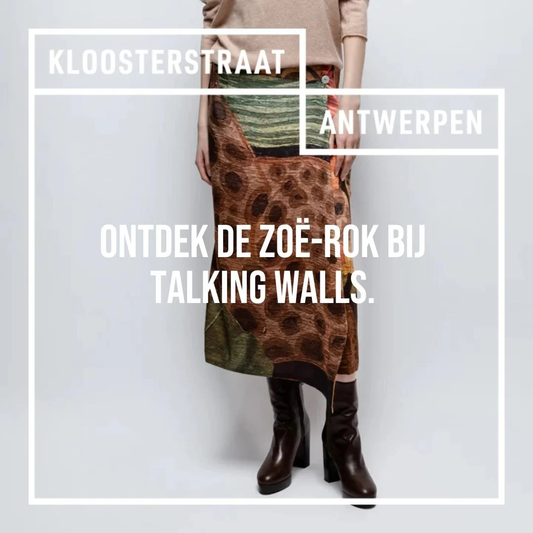 Ontdek de veelzijdige Zoé-rok bij Talking Walls.
