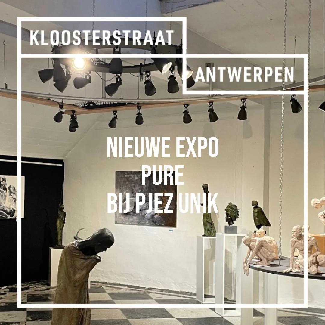 Weekendtip, er loopt een nieuwe expo bij Pjez Unik. 